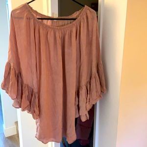 🔥SALE 4/20‼️  Blush pink blouse